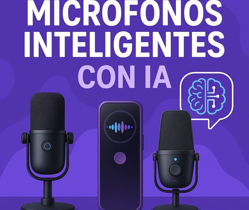Micrófonos Inteligentes con IA: ¿La revolución en tus reuniones y clases?